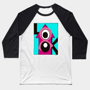 Look up pink ribbon Baseball T-Shirt